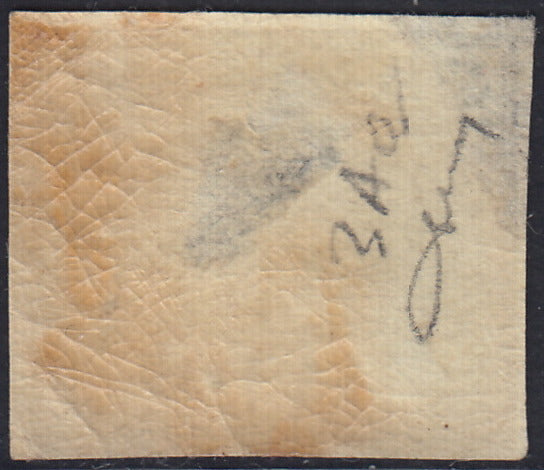 Pont56 - 1867 - I emissione 2 baj bianco verdastro nuovo con gomma originale (3Aa)