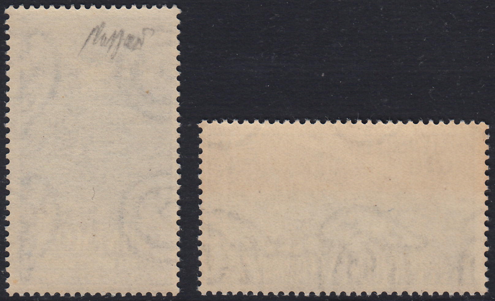 REP59 - 1950 - Winged wheel watermark, UNESCO series of two values ​​new intact rubber (618/9)
