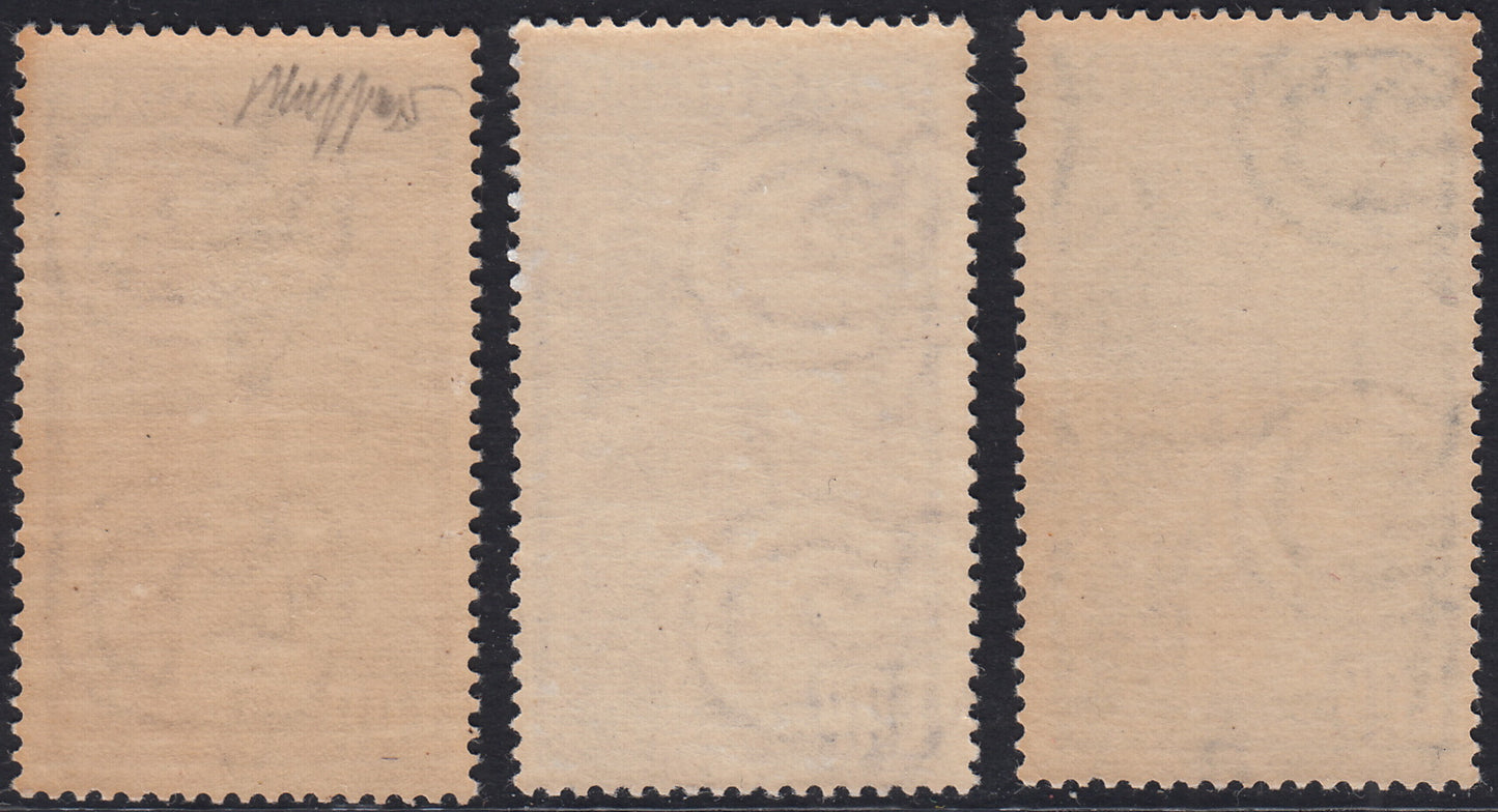 REP155 - 1950 - ERP, serie completa di 3 valori nuovi gomma integra (601/603)
