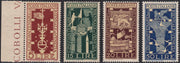 REP161 - 1948 - Biennale di Venezia, serie completa di 4 valori nuovi gomma integra (594/597)