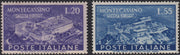 REP166 - 1951 - Montecassino, serie completa di 2 valori nuovi gomma integra (664, 665)