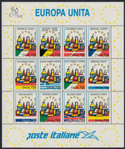 REP34 - 1948 - Winged wheel filigree, Santa Caterina complete set of PO + PA new intact rubber (574/77 + A146/7)