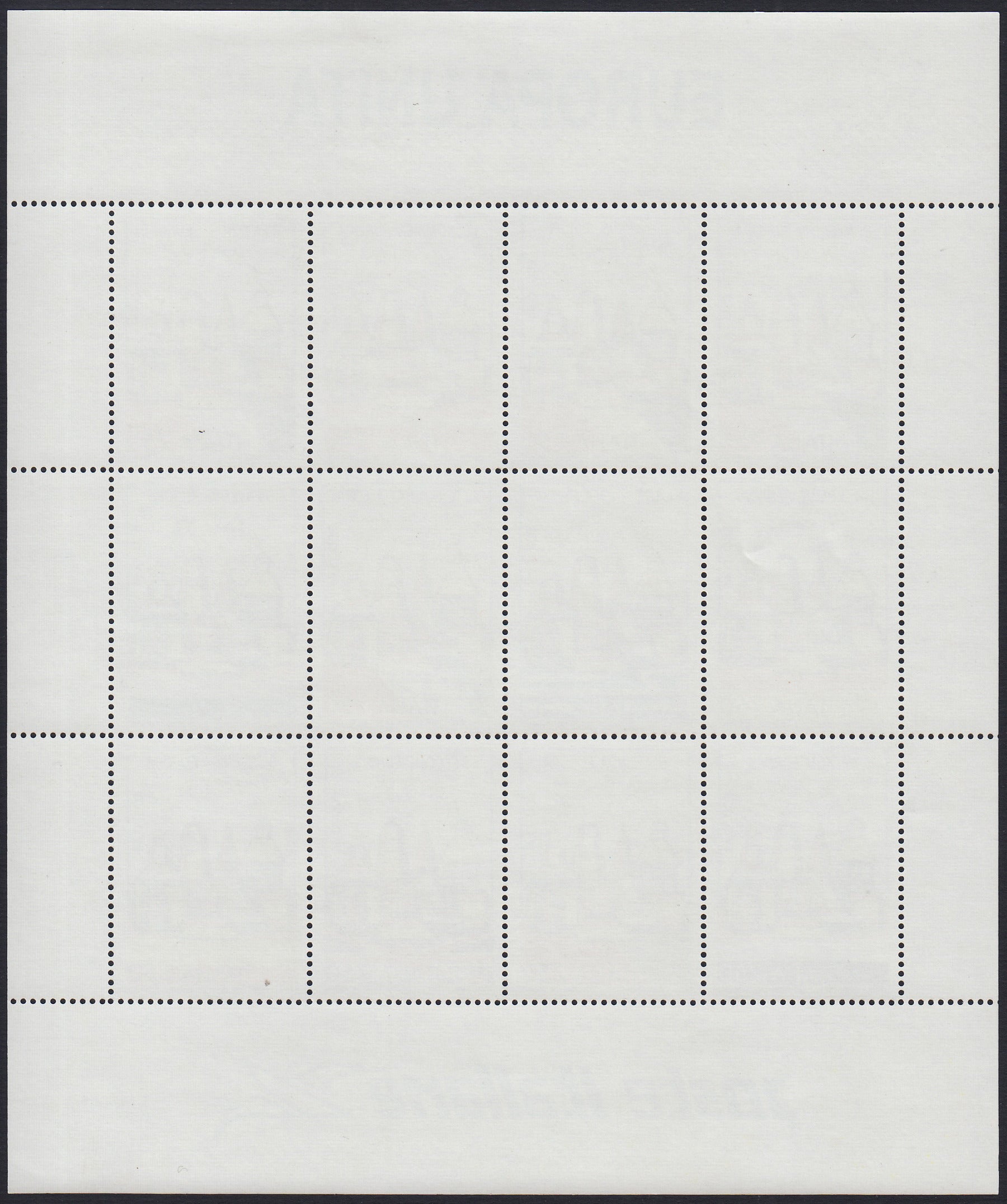 REP193 - 1993 - EUROPA UNITA, minifoglio di 12 esemplari con l diverse bandiere d'Europa nuovo gomma integra (F16)