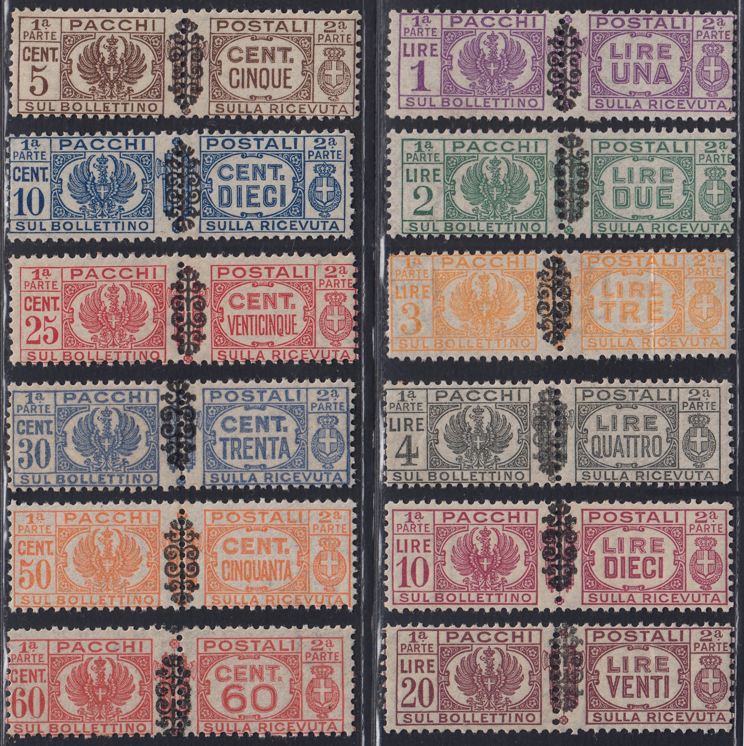 RN252 - 1933 Holy Year, new set of seven values ​​with intact rubber (345/9 + A54/55)