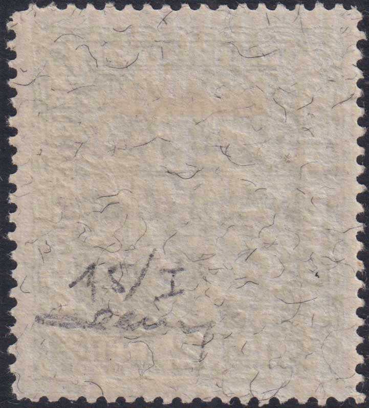 RM10_148 - 1918 - Francobollo d'Austria 2 Korone azzurro con soprastampa "Regno d'Italia / Venezia Giulia / 3.XI.18." e stampato su carta con fili di seta nuovo con gomma originale (15/I)