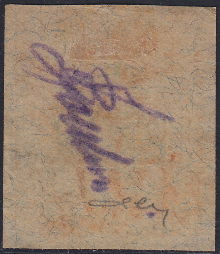 RM10_220 - 1918 - Francobolli d'Austria soprastampati "Regno d'Italia / Trentino / 8 nov. 1918", 10 heller lacca usato su frammento (4)
