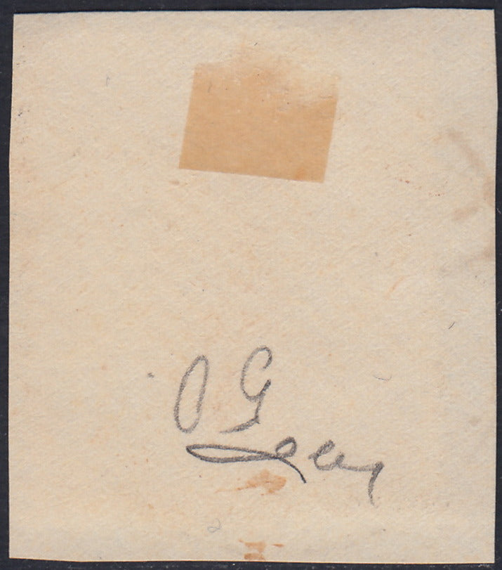 RM10_229 - 1918 - Francobolli d'Austria soprastampati "Regno d'Italia / Trentino / 8 nov. 1918", 1 korona rosa su carta gialla usato (15)