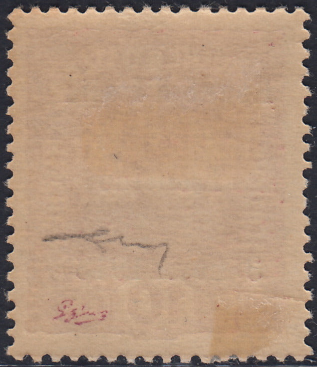 RM10_237 - 1918 - Francobolli d'Austria soprastampati "Regno d'Italia / Trentino / 8 nov. 1918", 10 heller lacca nuovo con gomma originale (4)