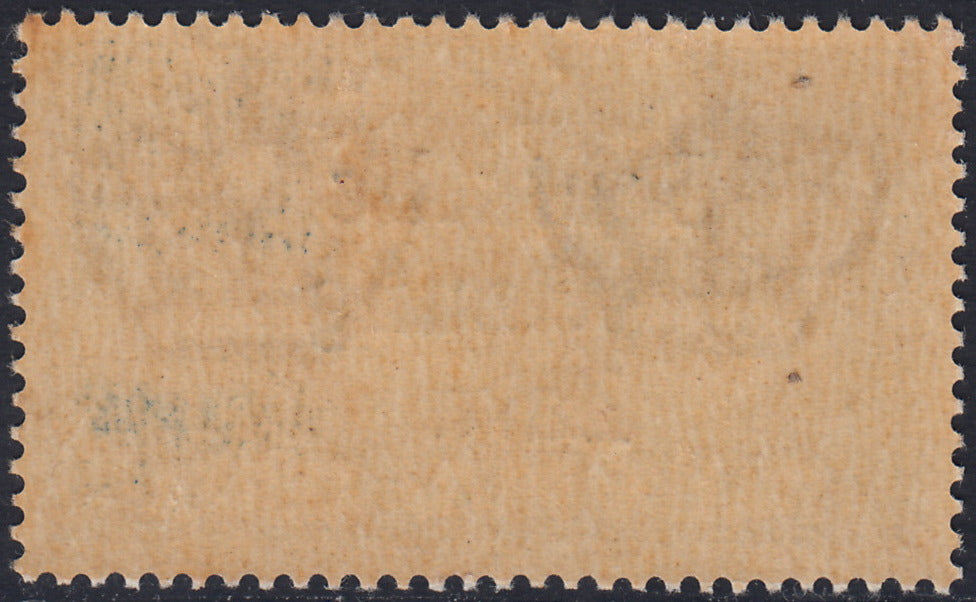RM10_24 - 1943 - Occupazione tedesca di Zara, Posta Aerea L. 2 ardesia soprastampato "Deutsche BesetzuUg Zara" nuovo con gomma integra (9k)