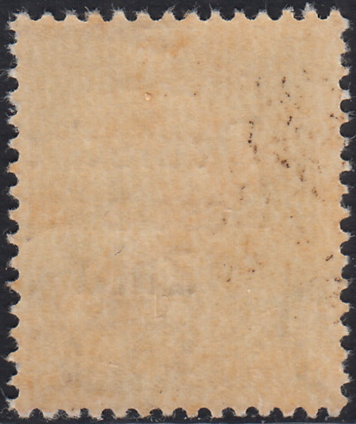 RM10_2 - 1943 - Occupazione tedesca di Zara, c. 10 bruno soprastampato "Deutsche BesetzuAg Zara" nuovo con gomma integra (2a)