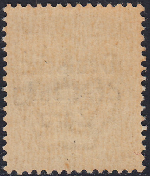 RM10_37 - 1943 - Occupazione tedesca di Zara, Segnatasse di Regno c. 5 bruno soprastampato "Deutsche Besetzung Zara" nuovo con gomma integra (1)