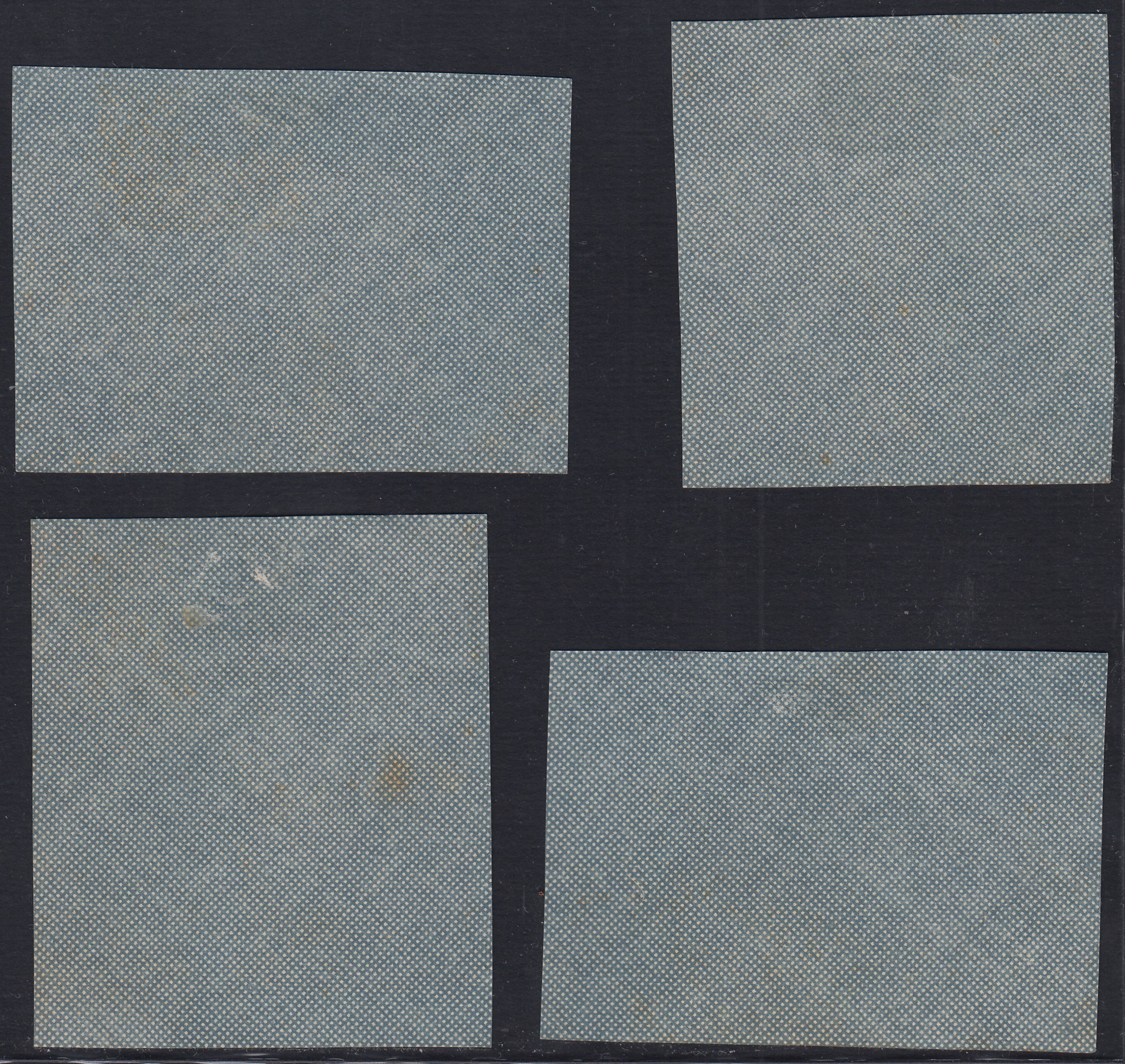 RM10_94 - 1934 - Fiera di Milano, serie "Palazzetto della posta" soprastampata con diiture dedicate, serie completa su frammento con annullo del 29/4/1934 (180/183)