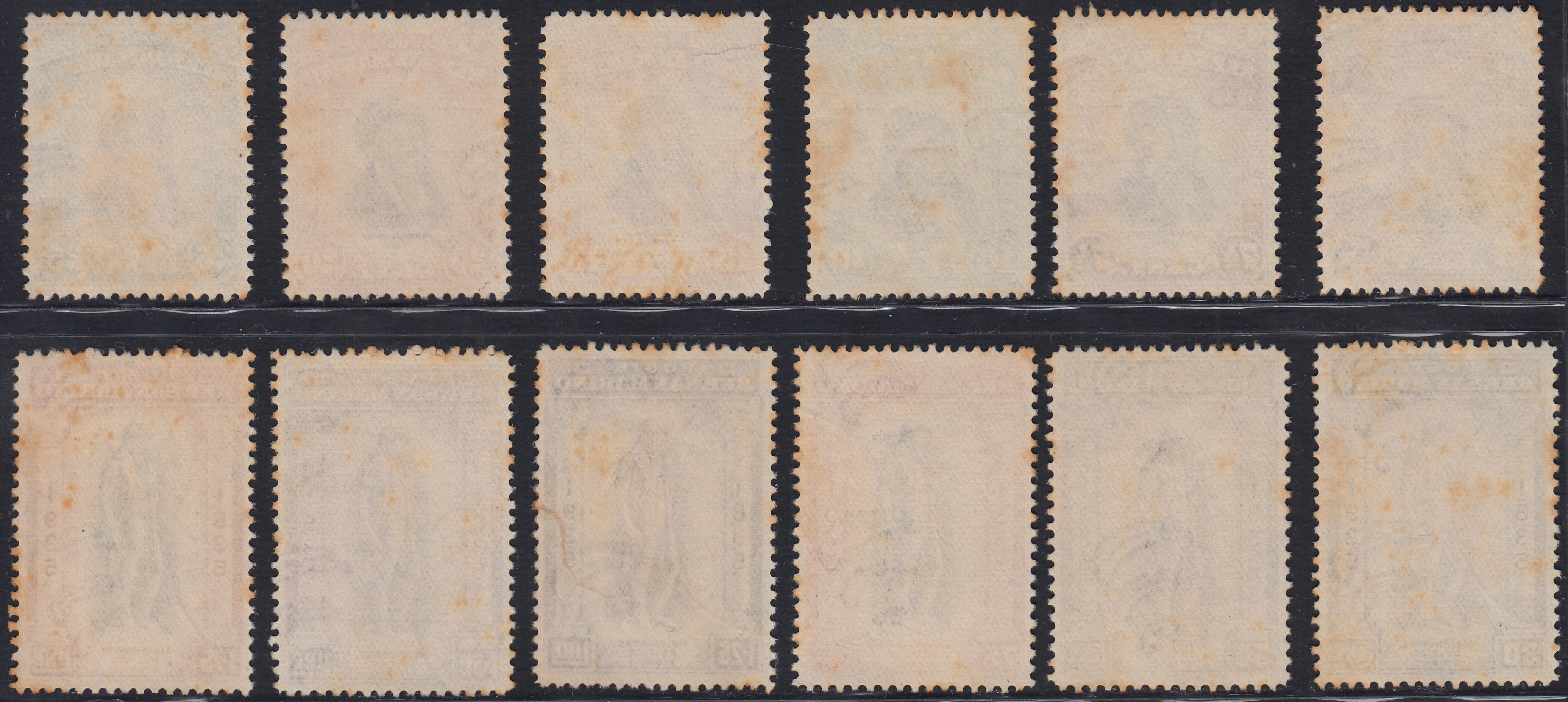 RM10_95 - 1935 - Centenario della morte di Melchiorre Delfico, serie completa di 12 valori usati (193/204)
