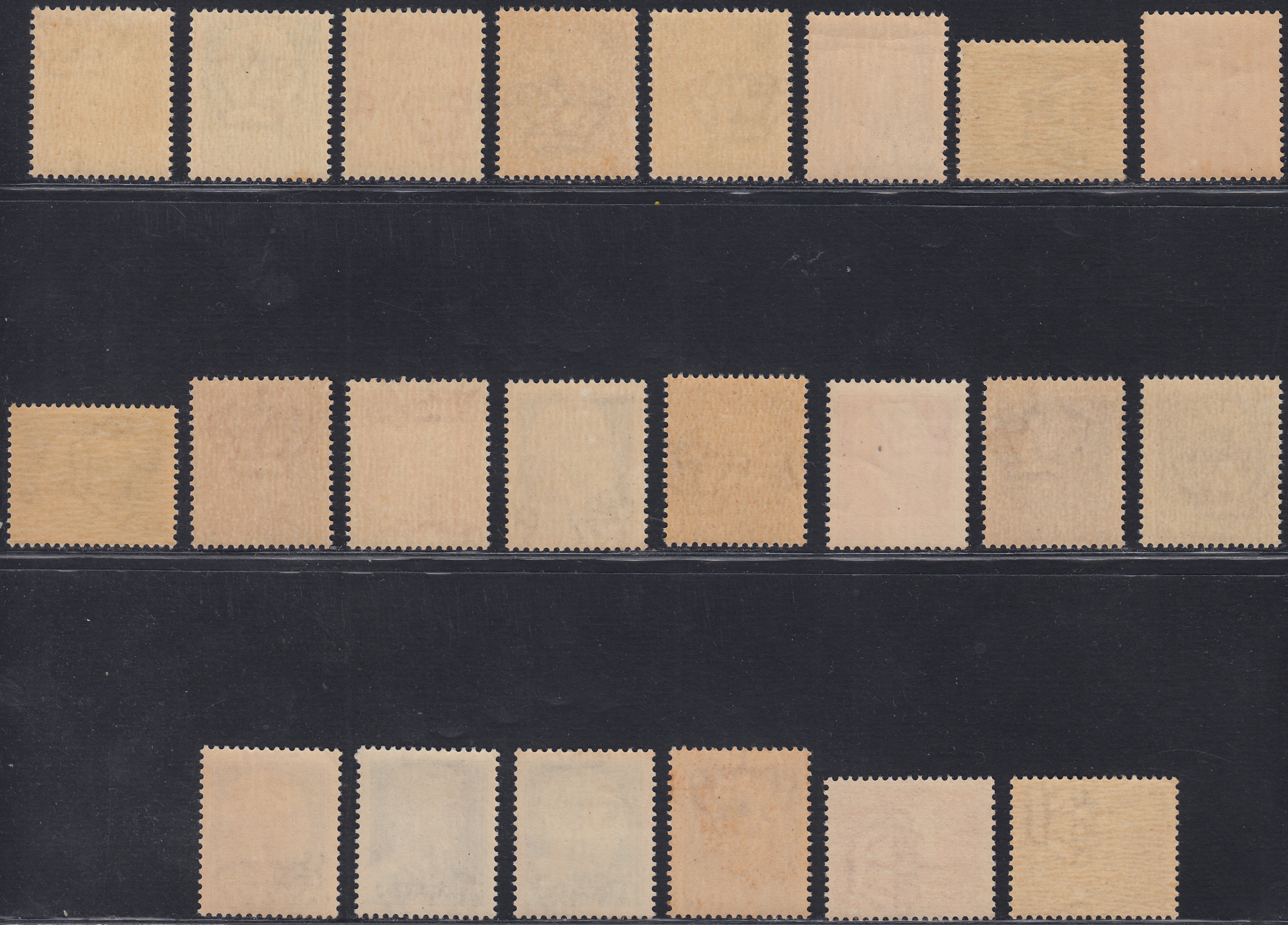 RN231 - 1929 Imperial Series, 22 new stamps with intact original rubber (242A/261)