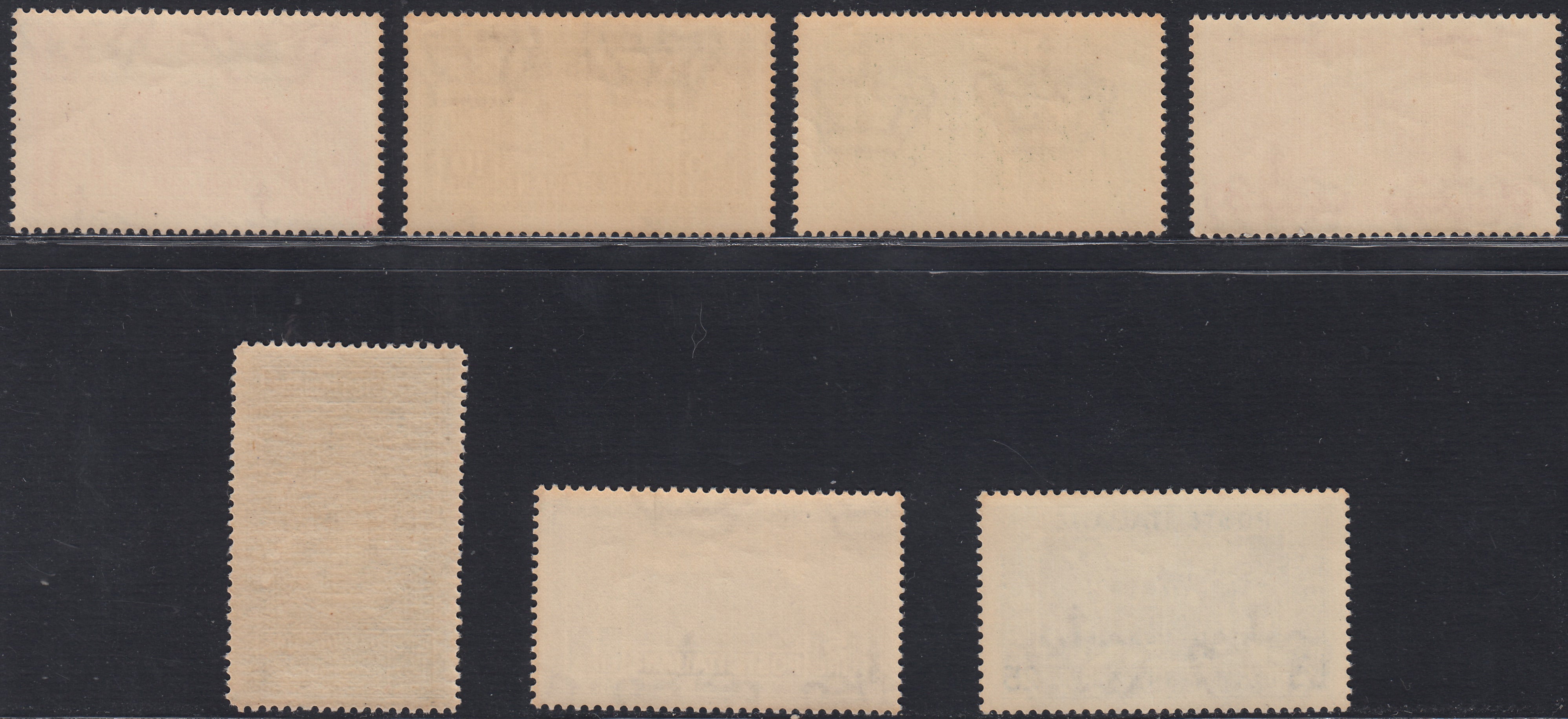 RN232 - 1929 - 14th centenary of the Abbey of Montecassino, complete set of seven new intact rubber values ​​(262/268)