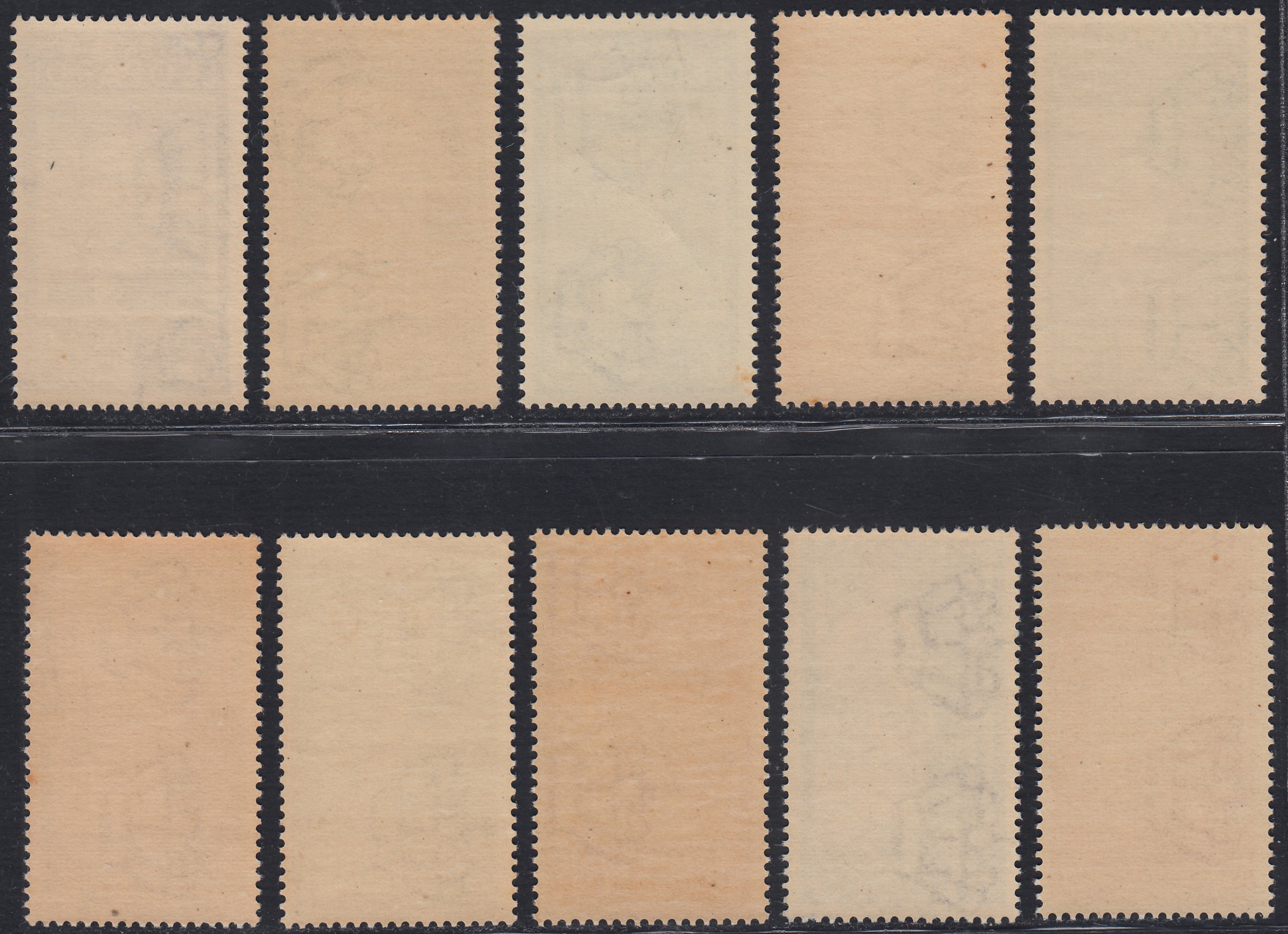 RN276 - 1937 - Centenaries of illustrious men, complete set of 10 new stamps with intact rubber. (426/435)