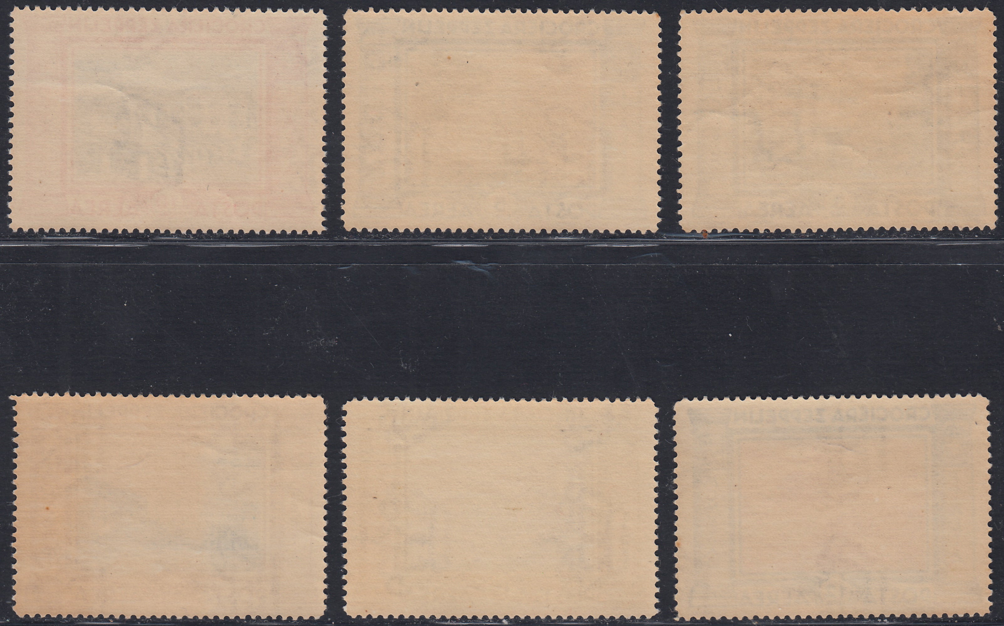 RN302 - 1933 - Zeppelin Cruiser, complete set of 6 new values ​​with intact tyres. (45/50)