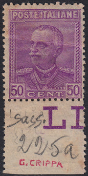 1862 - Effigy of Vittorio Emanuele II facing right, c. 80 dark orange yellow comb-pierced, used (4b)