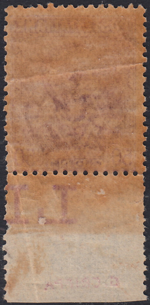 RN352 - 1928 - Parmeggiani, c. 50 lilla violetto scurissimo nuovo con gomma originale integra (225a)