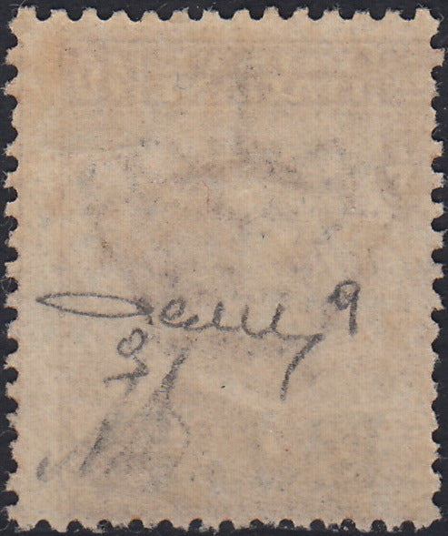 RN360 - 1922-23 - Michetti c. 40 bruno soprastampa BLP Litografica del II tipo nuovo con gomma originale (9).