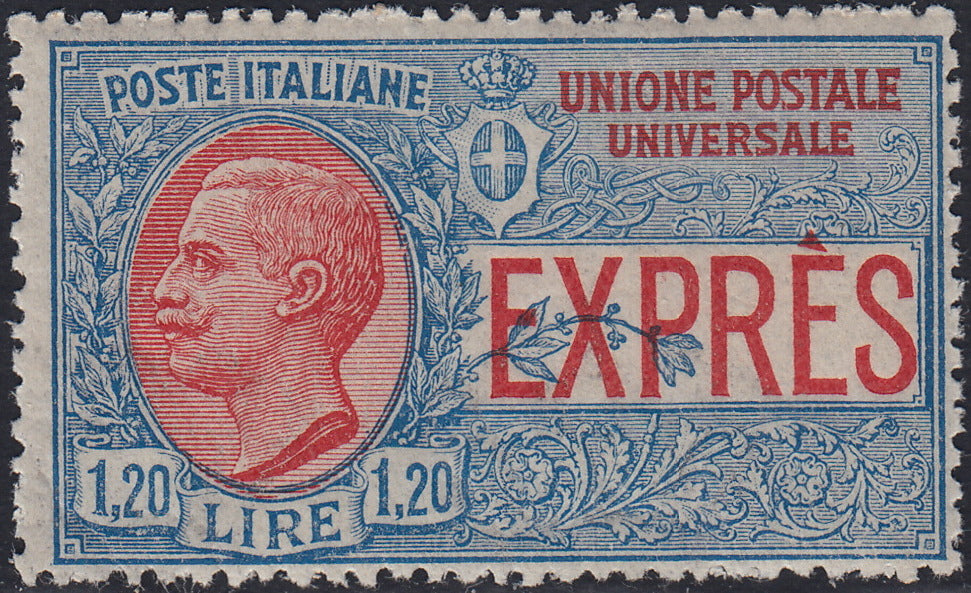 1930 – Virgilio, Ten cuttings of an advertising poster on thick cardboard with a perforated impression printed in black in the outline and diagonally the wording SAGGIO in block capitals.