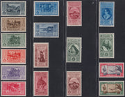 RN395 - 1932 - Cinquantenario della morte di Giuseppe Garibaldi, serie completa di 17 valori nuova gomma originale (315/24 + A32/38)