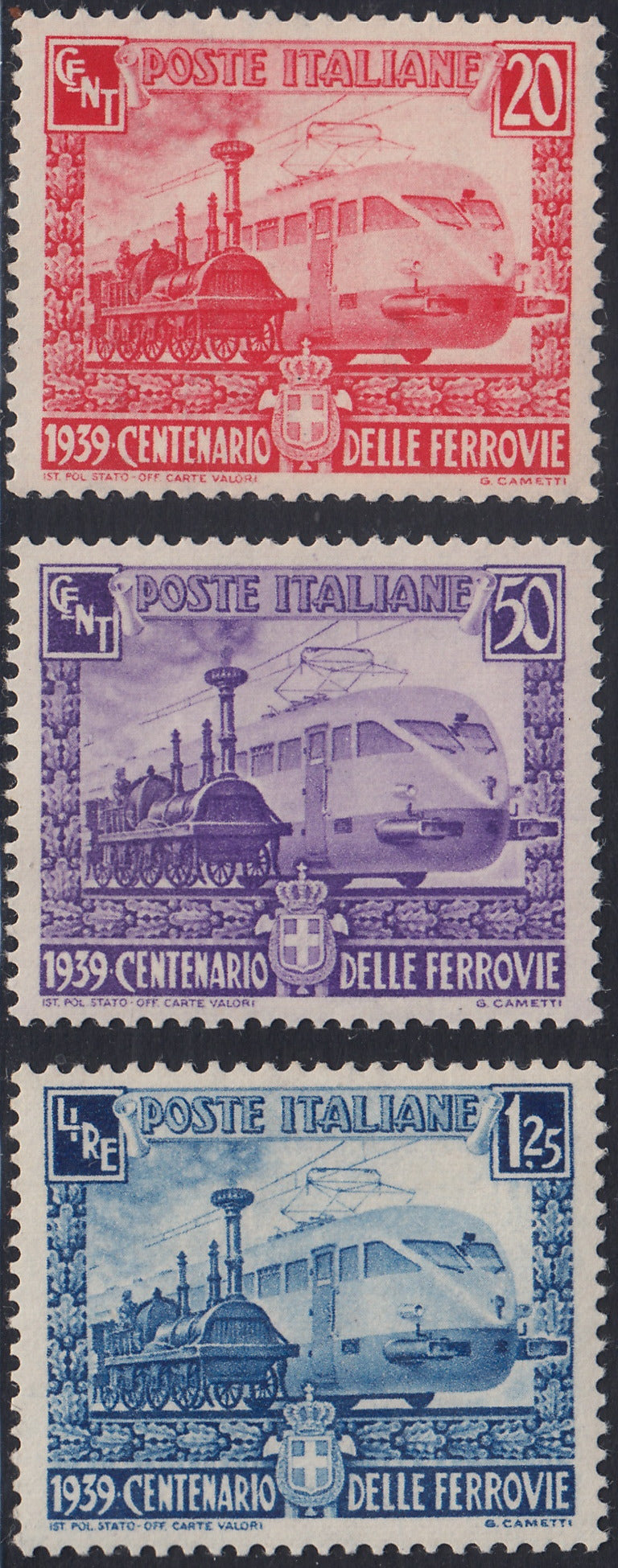 RN397 - 1930/41 - Insieme di sette serie complete del periodo nuove con gomma originale integra (269/71+350/56+A60/68+449/51+458/69).