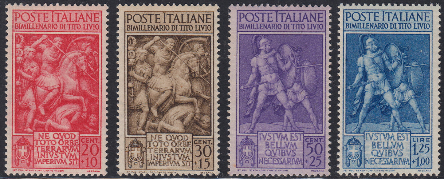 RN397 - 1930/41 - Insieme di sette serie complete del periodo nuove con gomma originale integra (269/71+350/56+A60/68+449/51+458/69).