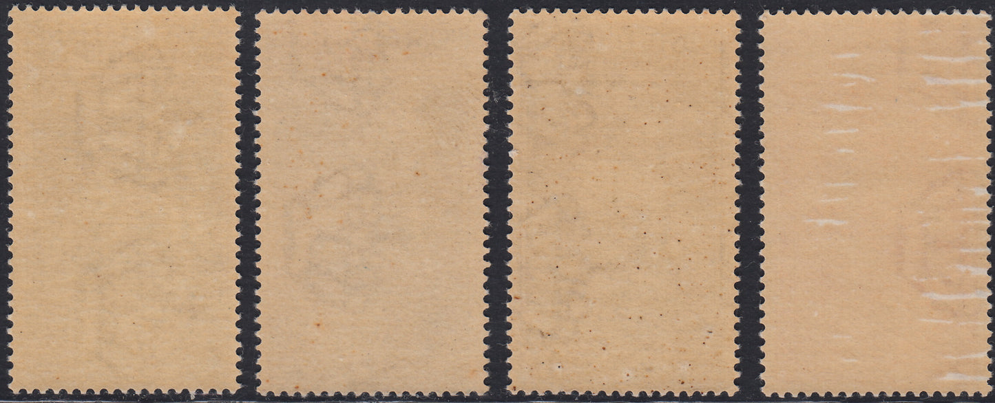 RN397 - 1930/41 - Insieme di sette serie complete del periodo nuove con gomma originale integra (269/71+350/56+A60/68+449/51+458/69).