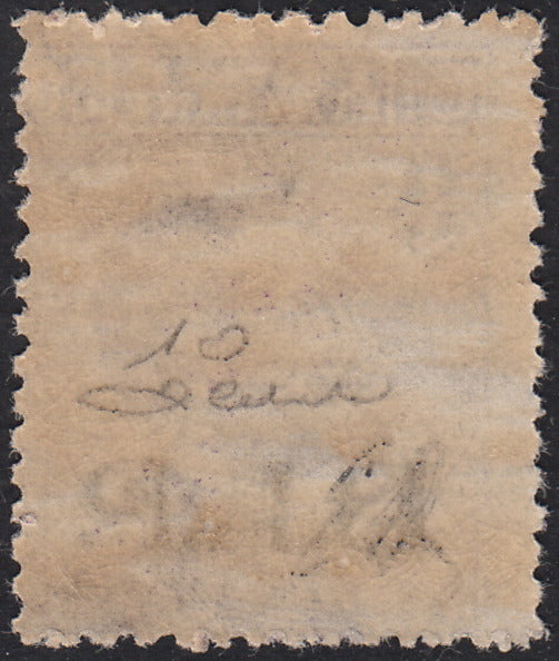 RN438 - 1922/23 - Francobollo di Regno tipo Michetti c. 50 violetto con soprastampa litografica del II tipo nuovo con gomma (10)