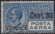 RN440 - 1927 - Posta Aerea, c. 80 su L. 1 azzurro esemplare usato con annullo leggero (9)