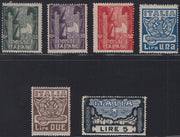 RN449 - 1923 - Anniversario della Marcia su Roma, serie completa di sei valori nuovi con gomma originale (141/6)