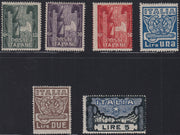 RN451 - 1923 - Anniversario della Marcia su Roma, serie completa di sei valori nuovi con gomma integra (141/6)