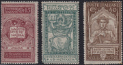 RN452 - 1921 - 6° centenario della morte di Dante Alighieri, serie completa nuova con gomma originale (116/118)