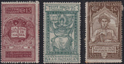 RN453 - 1921 - 6° centenario della morte di Dante Alighieri, serie completa nuova con gomma originale (116/118)
