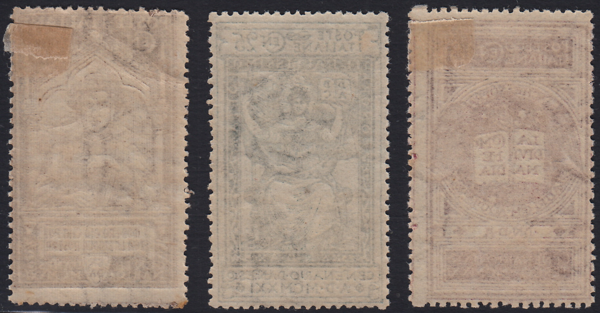 RN453 - 1921 - 6° centenario della morte di Dante Alighieri, serie completa nuova con gomma originale (116/118)