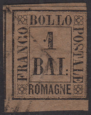 PP695 - 1859 - Cifrado en rectángulo, 8 baj rosados ​​usados ​​con cancelación original (8).