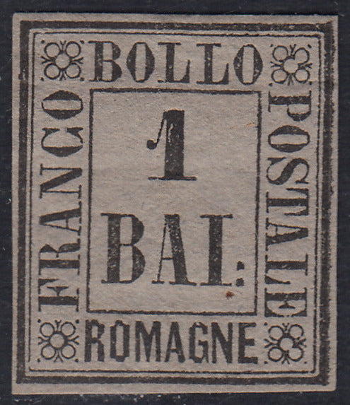 Rom48 - 1859 - 1 new gray baj with original tyre, rare (2nd).