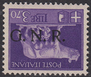 1944 - GNR Brescia Espresso de L. 1,25 hoja completa de 50 ejemplares, nuevo con goma completa intacta. (19/II).