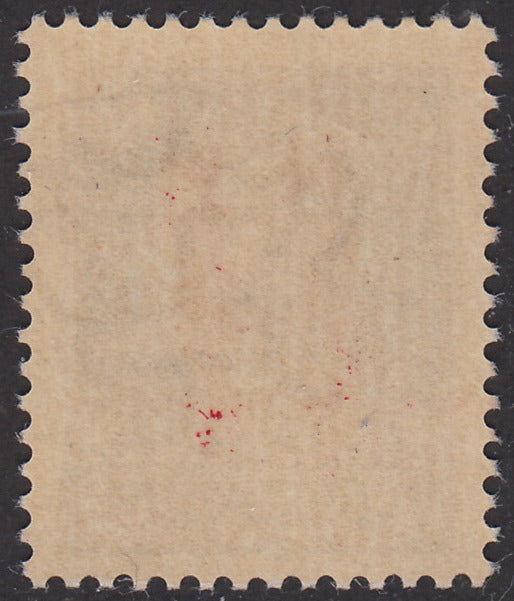 RSI342 - 1944 - Imperiale, c. 50 violetto con doppia soprastampa tipo "l" in rosso invece che tipo "m" in rosso, nuovo gomma integra (493BAb)