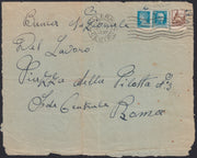 RN357 - 1930 - Crucero Transatlántico del General Balbo, L. 7,70 celeste y gris nuevo con gomas intactas (25)