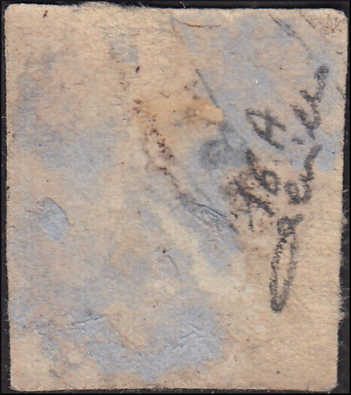 SG26 - 1857 - IV emissione c. 40 rosso scarlatto usato (16A)