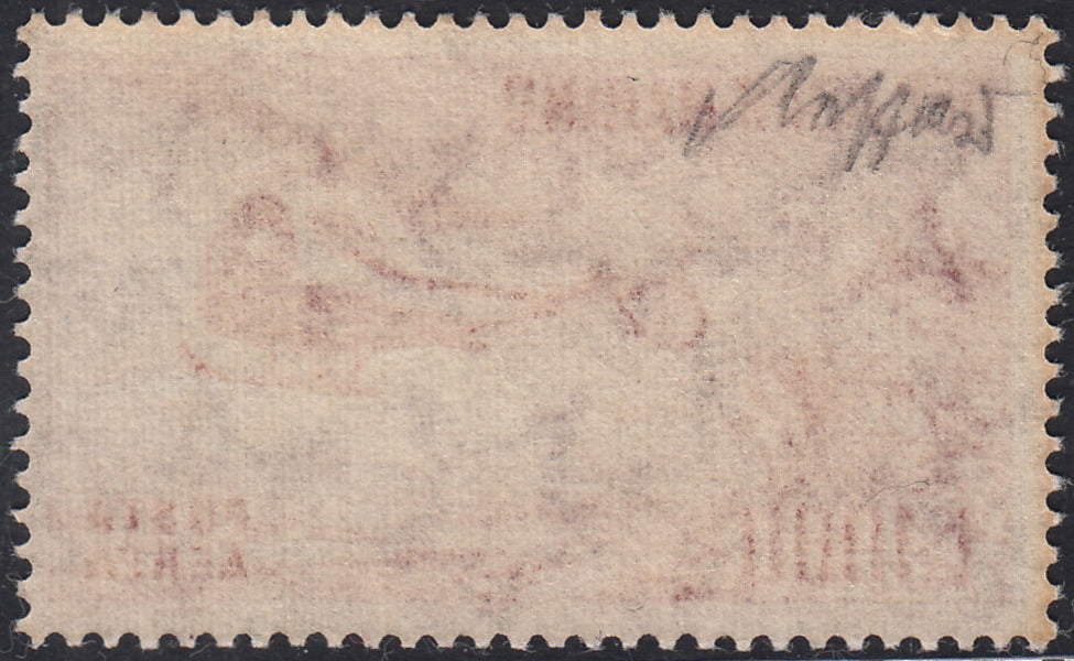 SM55 - 1961 - Posta Aerea, Elicottero, lire 1000 rosso nuovo con gomma integra (138).