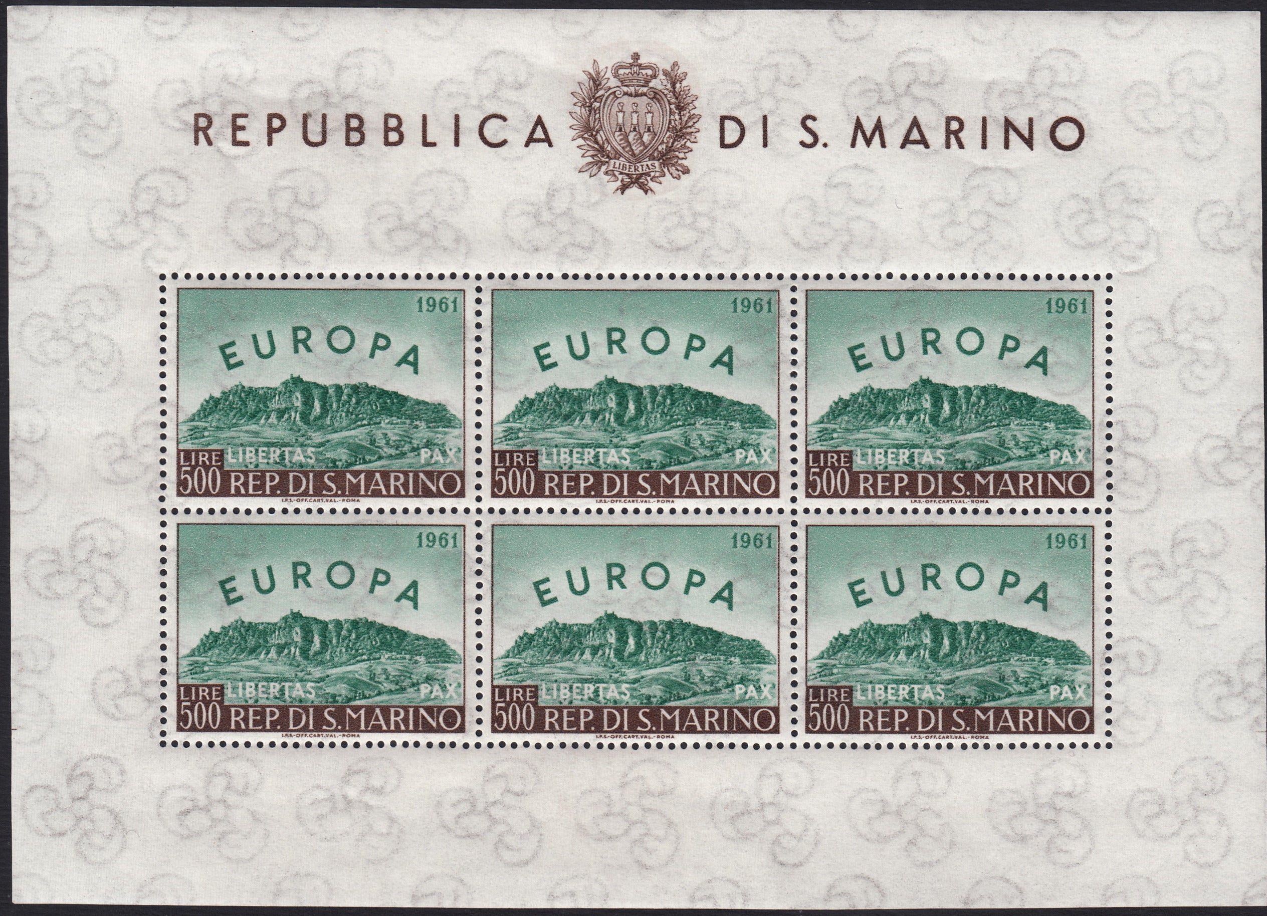 EUROPA - Area Italiana - San Marino - San Marino