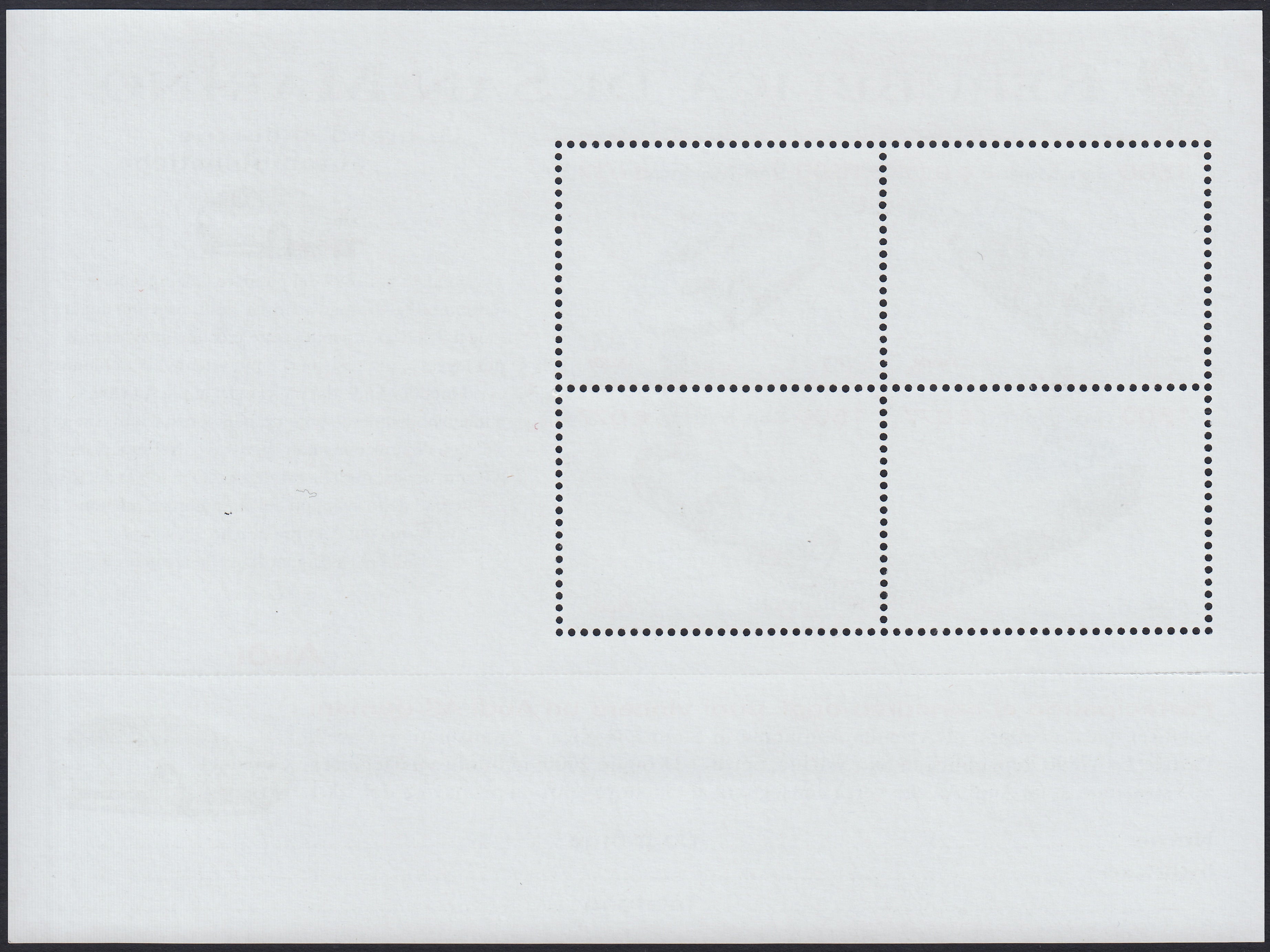 SM96 - 1998 - L'AUDI, francobolli n. 1705/8 in foglietto nuovo gomma integra (53)