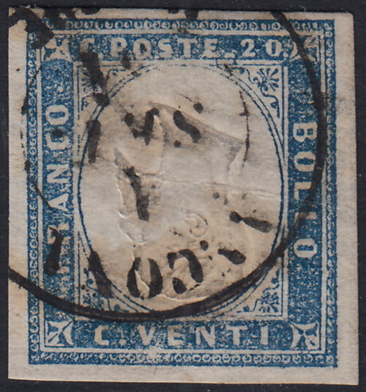 IV. Ausgabe c. 10 dunkel schokoladenbraun Tafel I gebrauchtes Paar (14Ce)