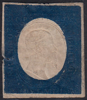 1861 - Cerdeña IV edición Lire 3 bloque de cobre de 4 ejemplares nuevos **/* (18A)