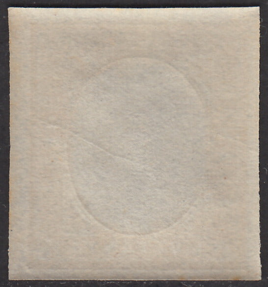 IV número c. 10 marrón chocolate oscuro I par de mesa usado (14Ce)