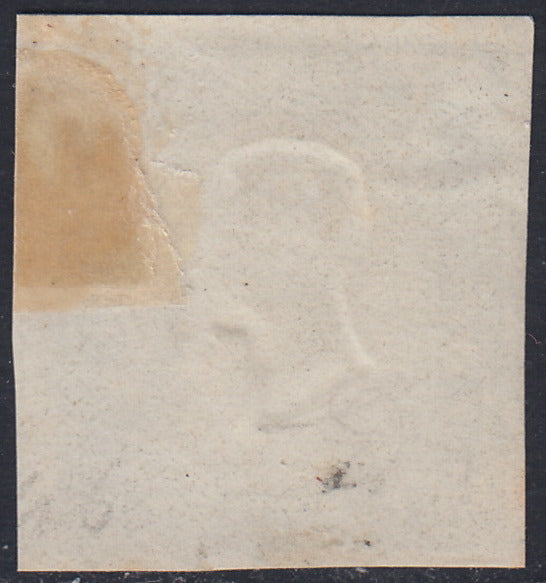 Sard440 - 1860 - IV emissione c. 20 azzurro I tavola usato (15Ca)