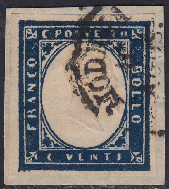 IV número c. 10 marrón chocolate oscuro I par de mesa usado (14Ce)